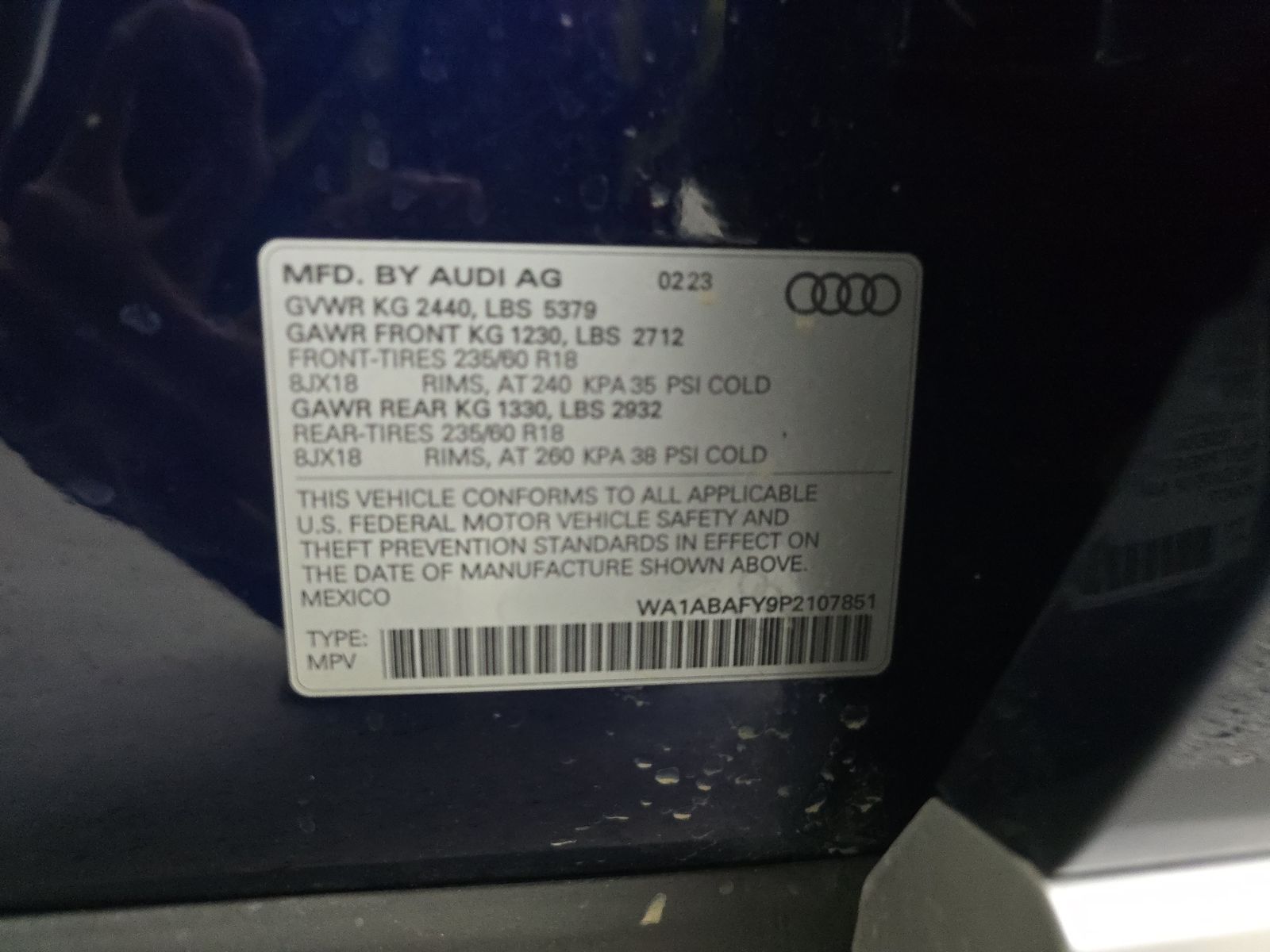 2023 Audi Q5 Premium AWD