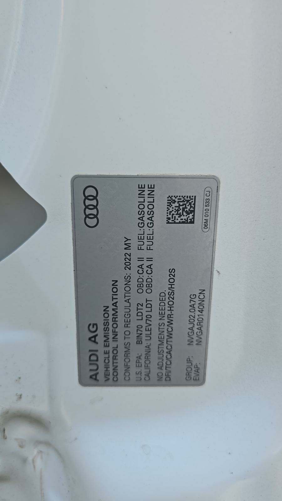 2022 Audi Q5 S line Premium Plus AWD