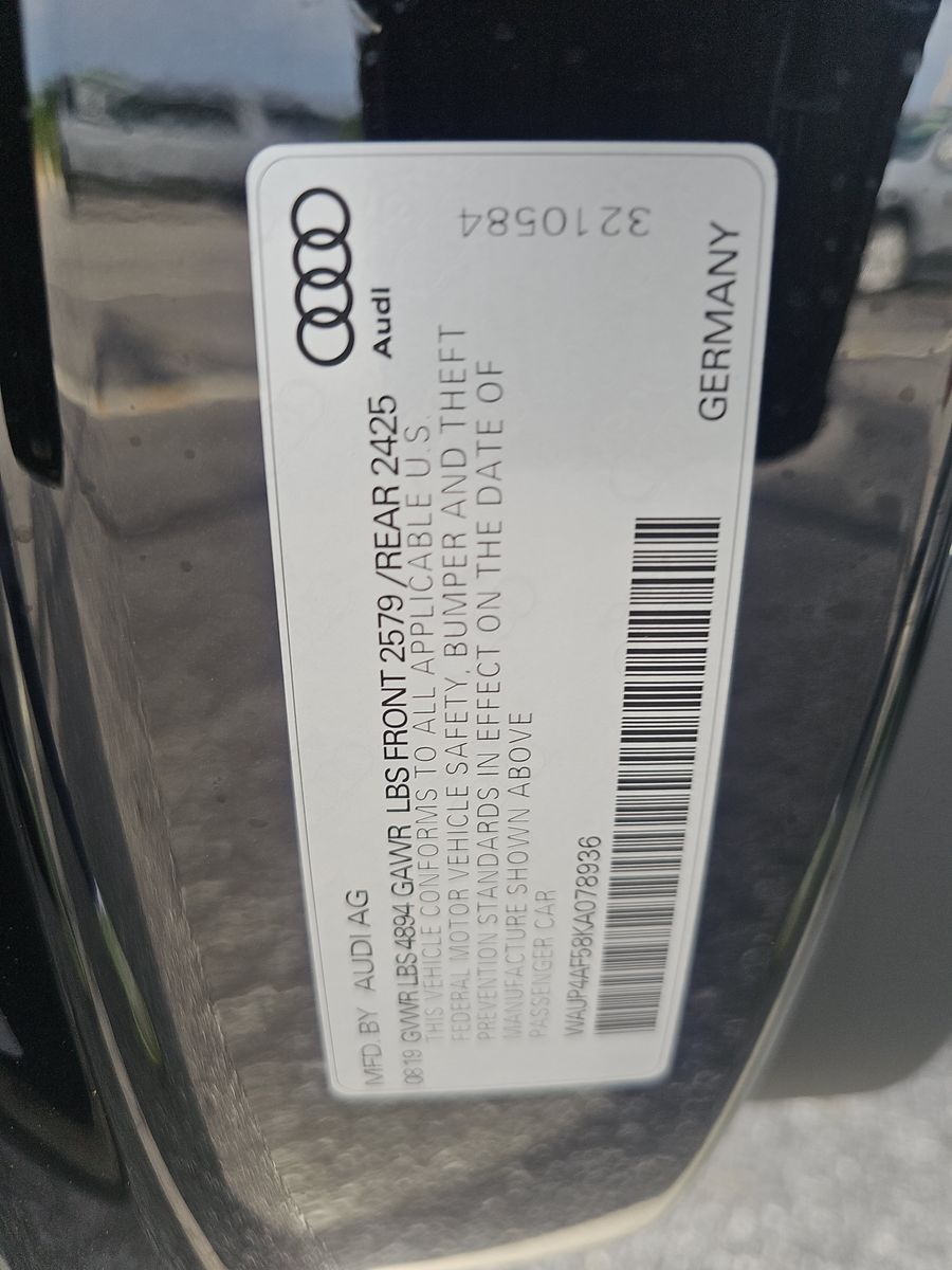 2019 Audi S5 Premium Plus AWD