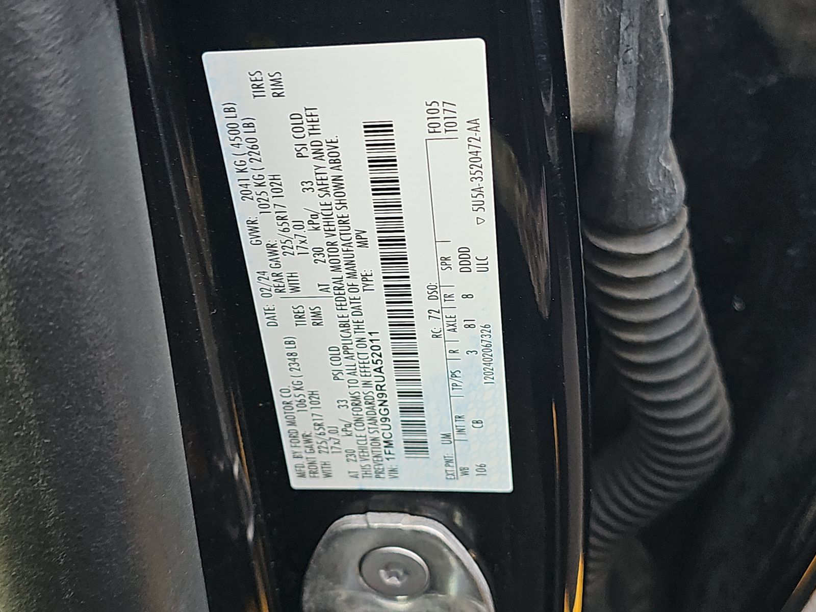 2024 Ford Escape Active AWD