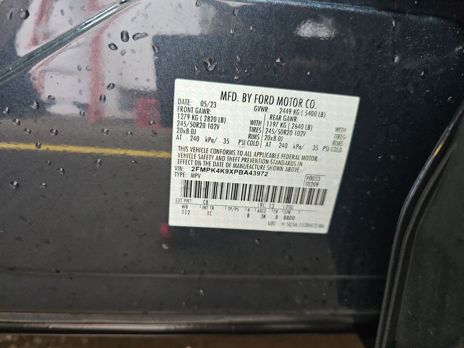 2023 Ford Edge Titanium AWD