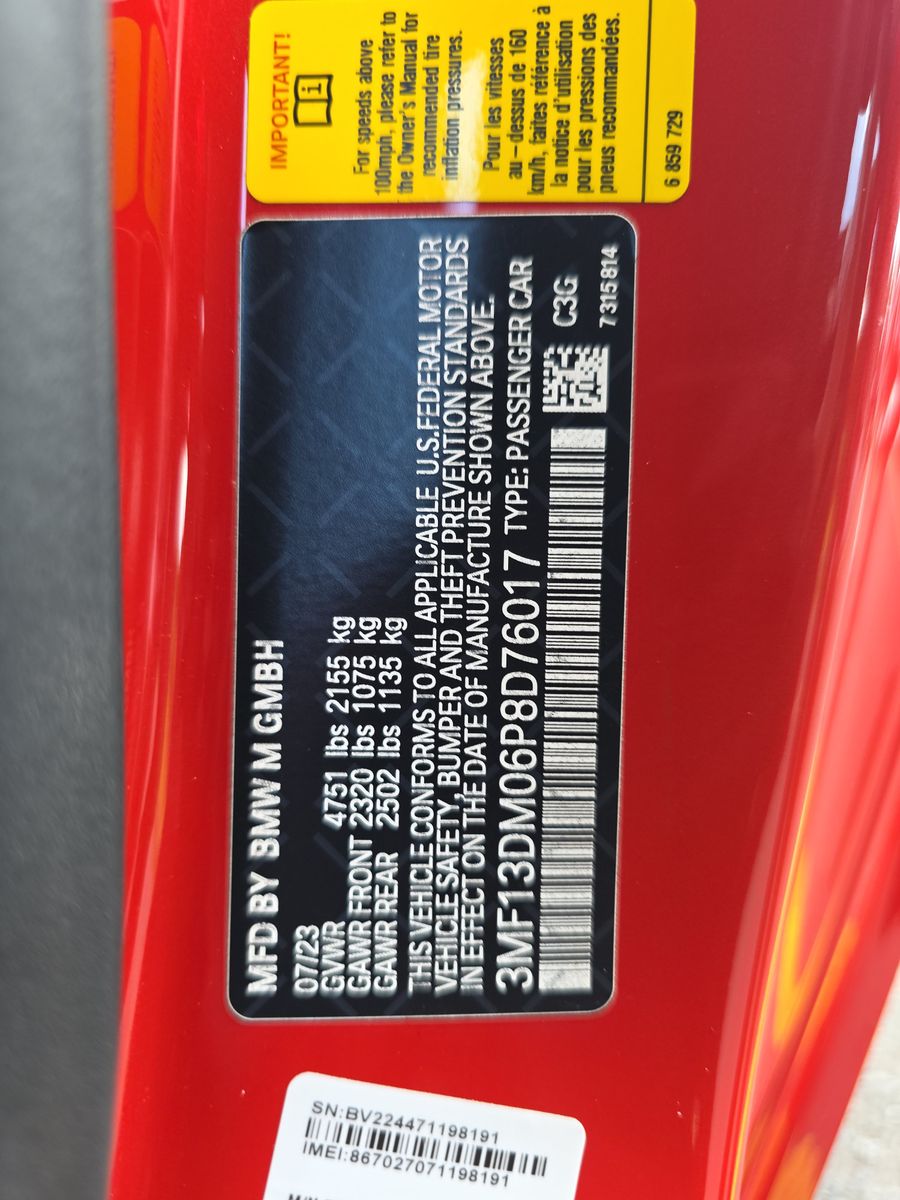 2023 BMW M2 Base RWD