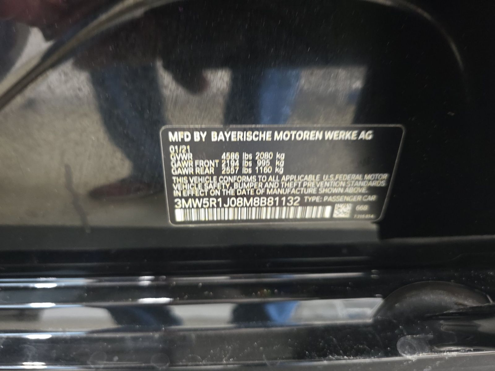 2021 BMW 3 Series 330i RWD