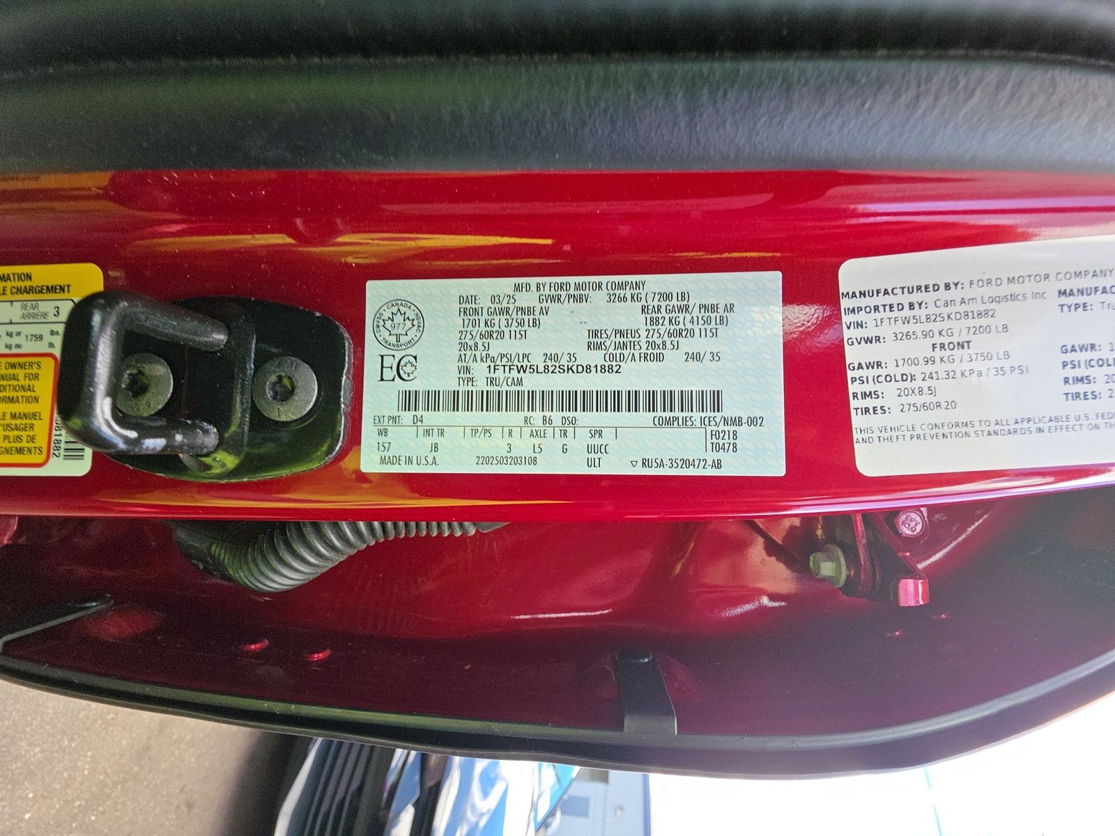 2025 Ford F-150 Lariat AWD