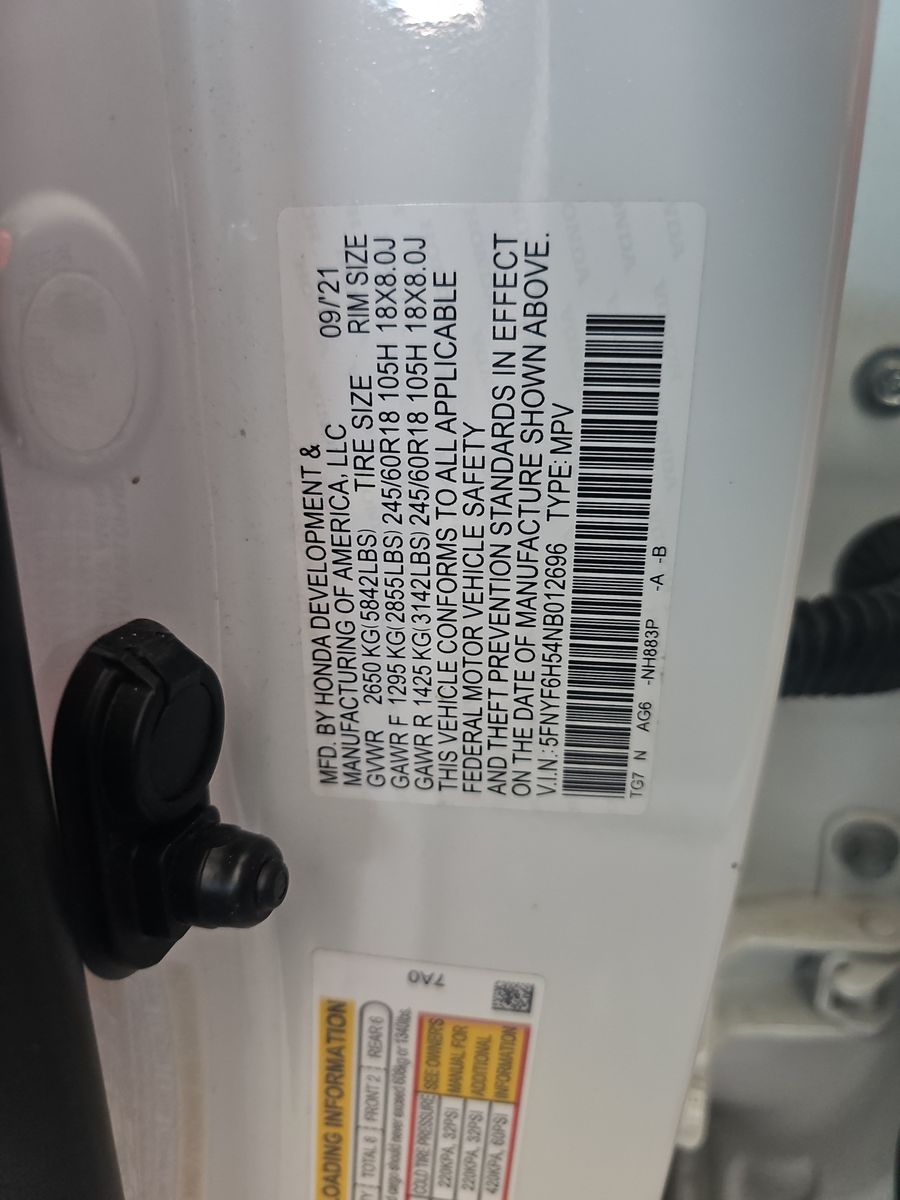 2022 Honda Pilot EX-L AWD