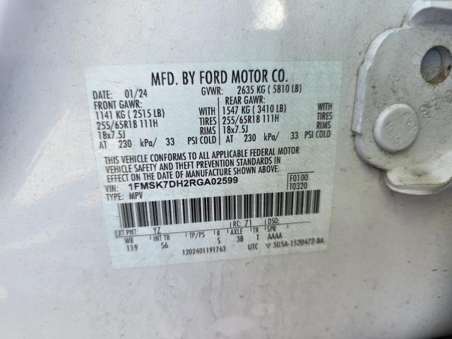 2024 Ford Explorer XLT RWD