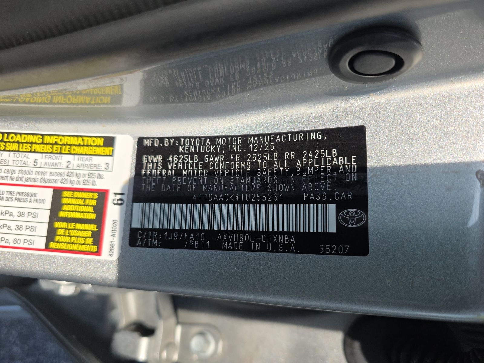 2026 Toyota Camry LE FWD