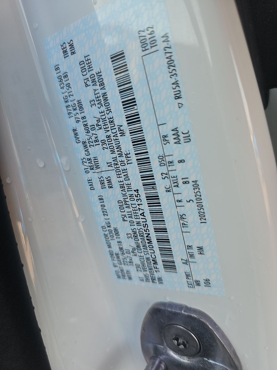 2025 Ford Escape ST-Line FWD