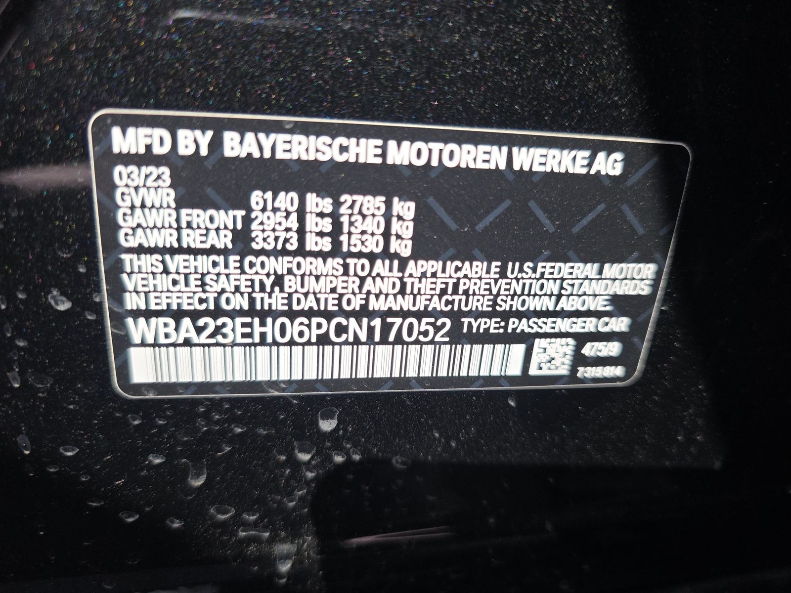 2023 BMW 7 Series 740i RWD