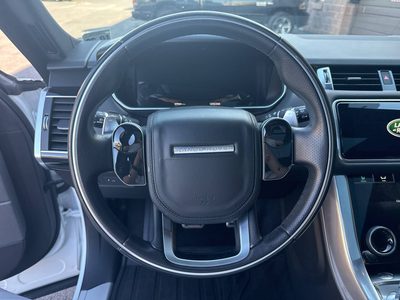 2022 Land Rover Range Rover Sport HSE Silver Edition AWD