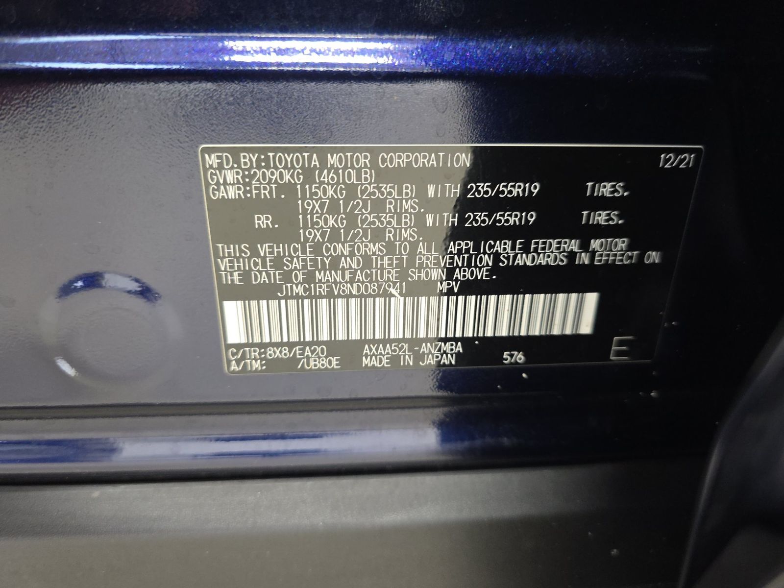 2022 Toyota RAV4 XLE Premium FWD