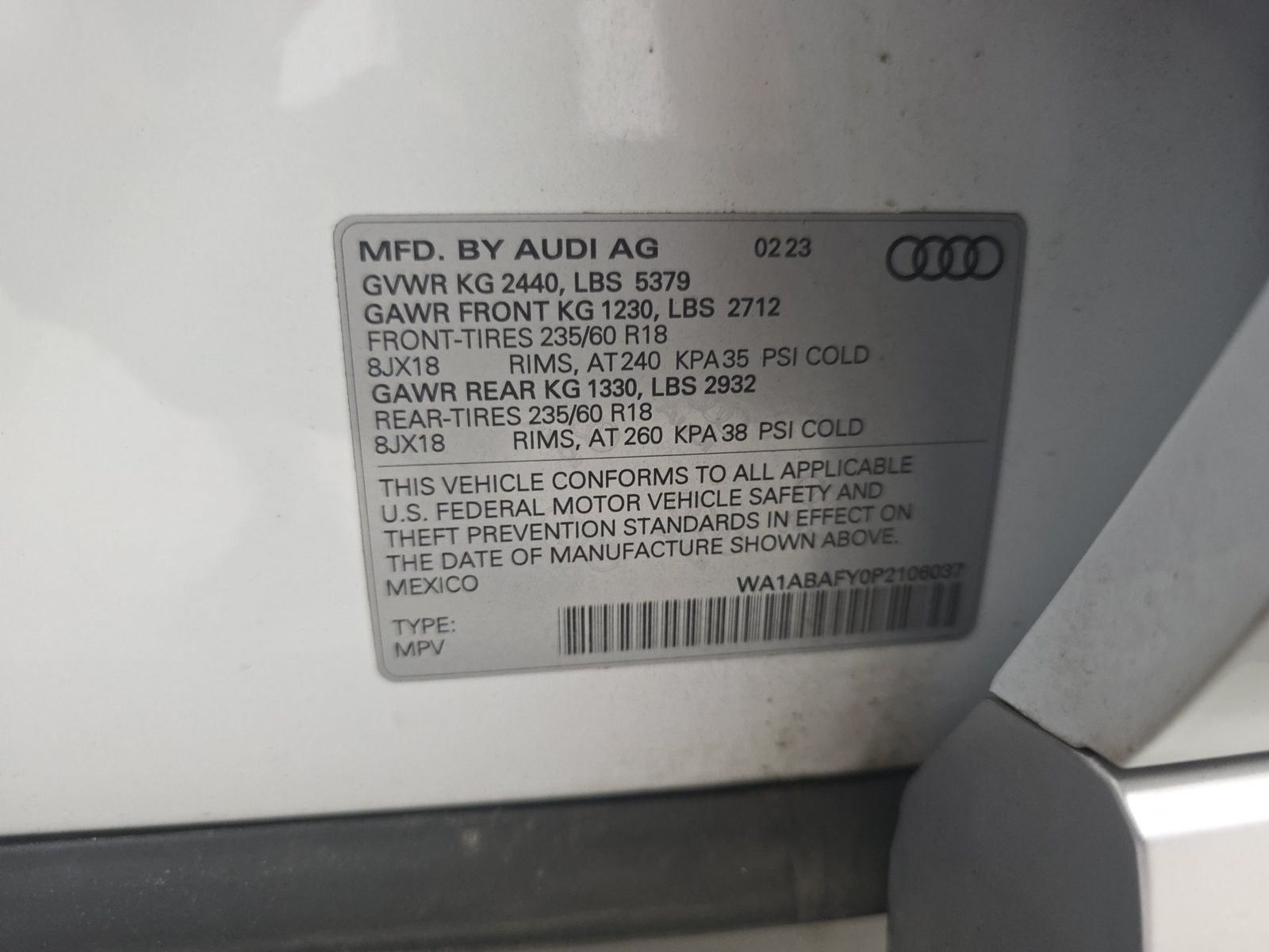 2023 Audi Q5 Premium AWD