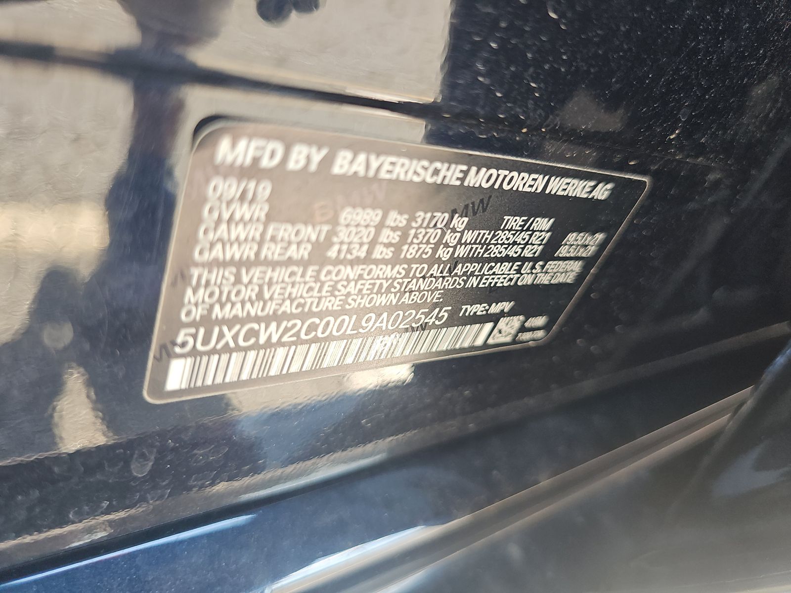 2020 BMW X7 xDrive40i AWD