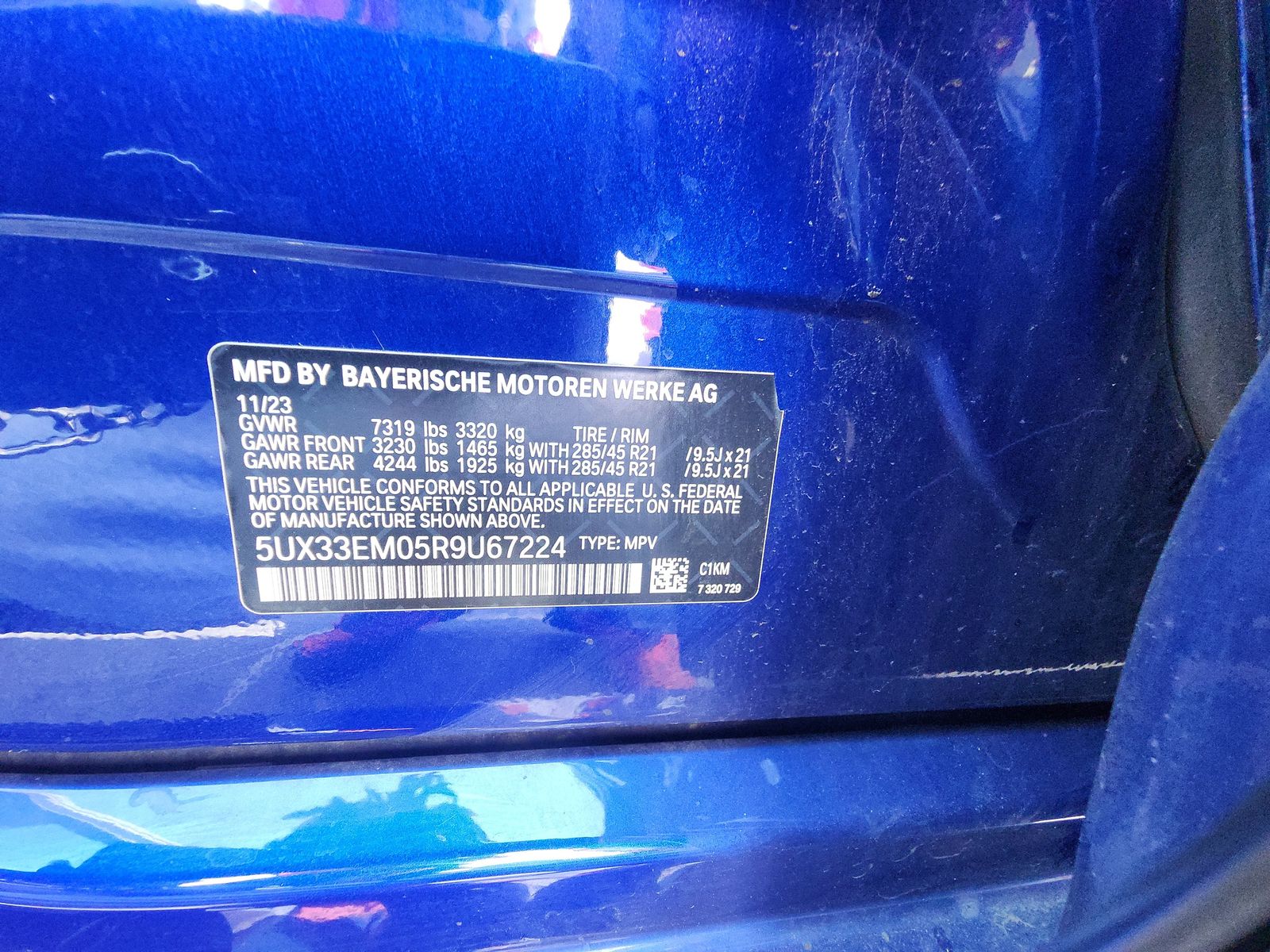 2024 BMW X7 M60i AWD