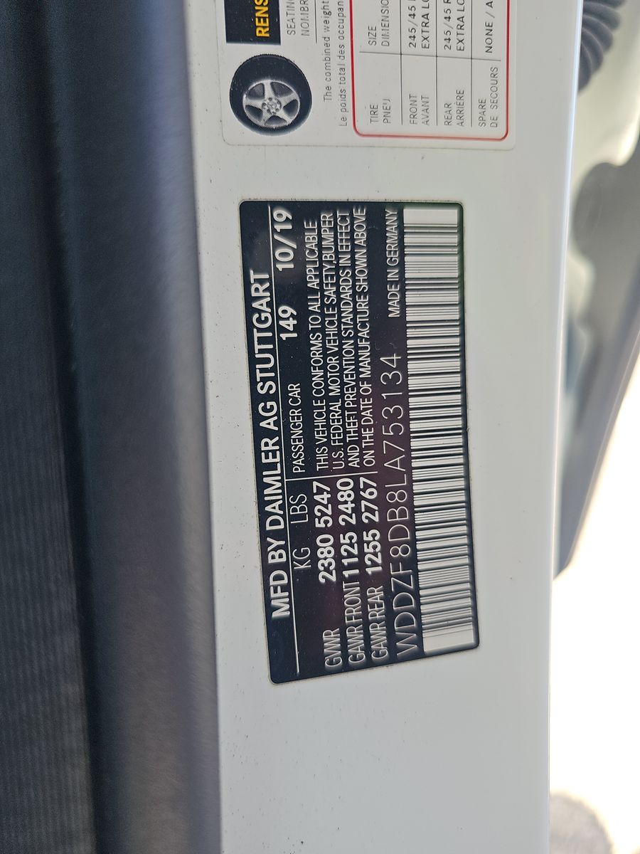 2020 Mercedes-Benz E-Class E 350 RWD