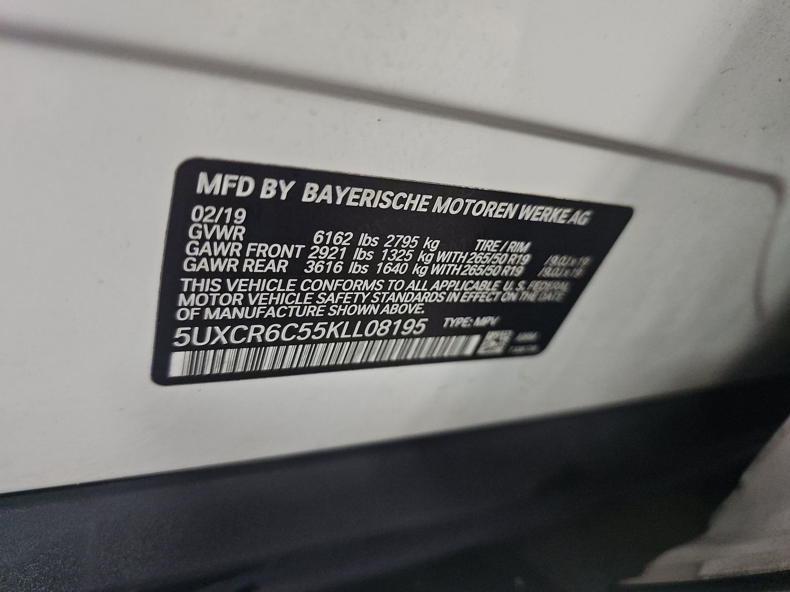 2019 BMW X5 xDrive40i AWD