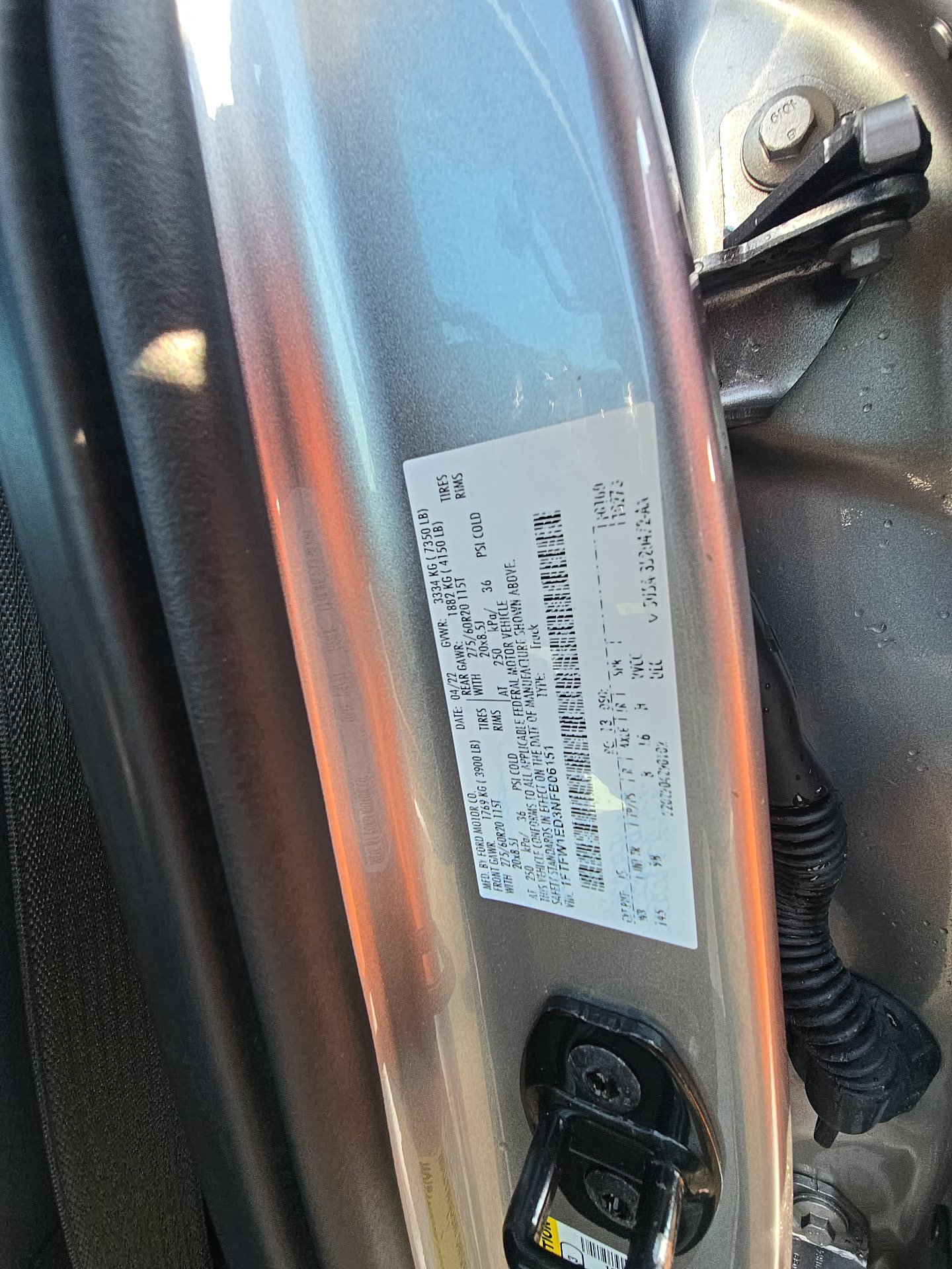 2022 Ford F-150 Hybrid Platinum AWD