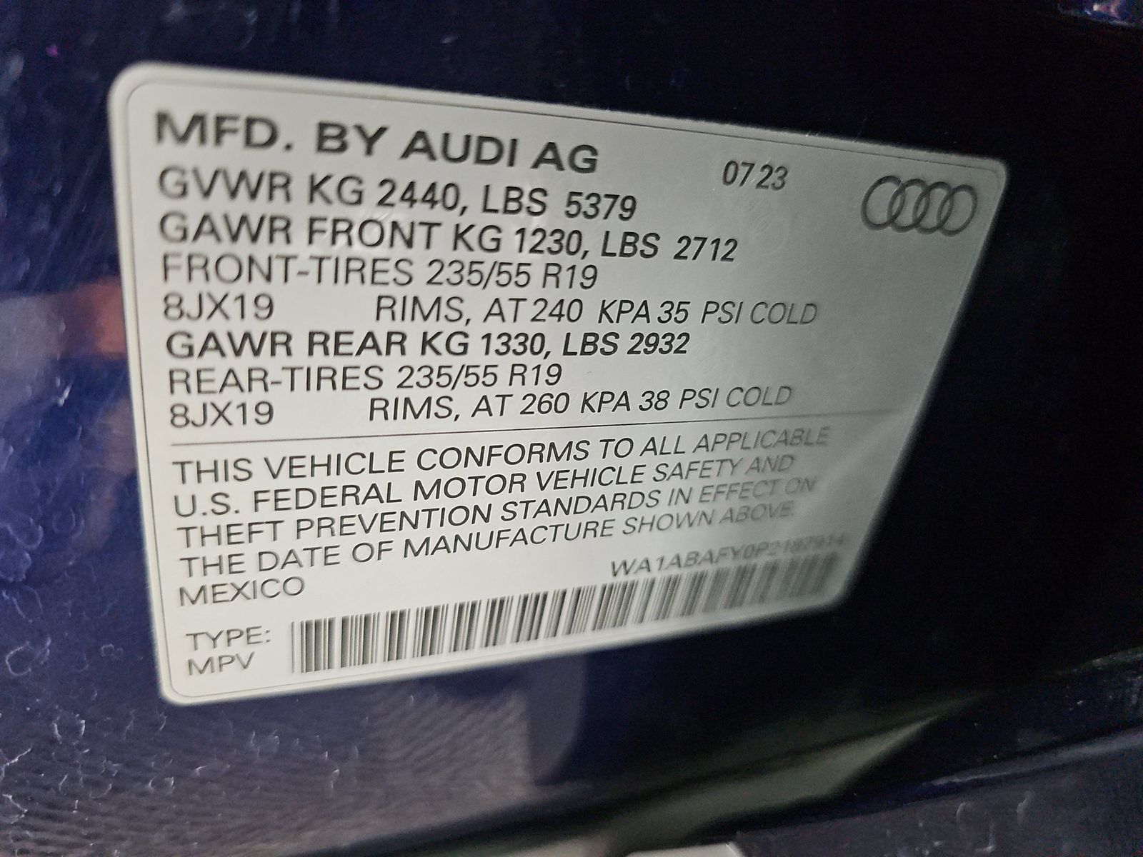 2023 Audi Q5 Premium AWD