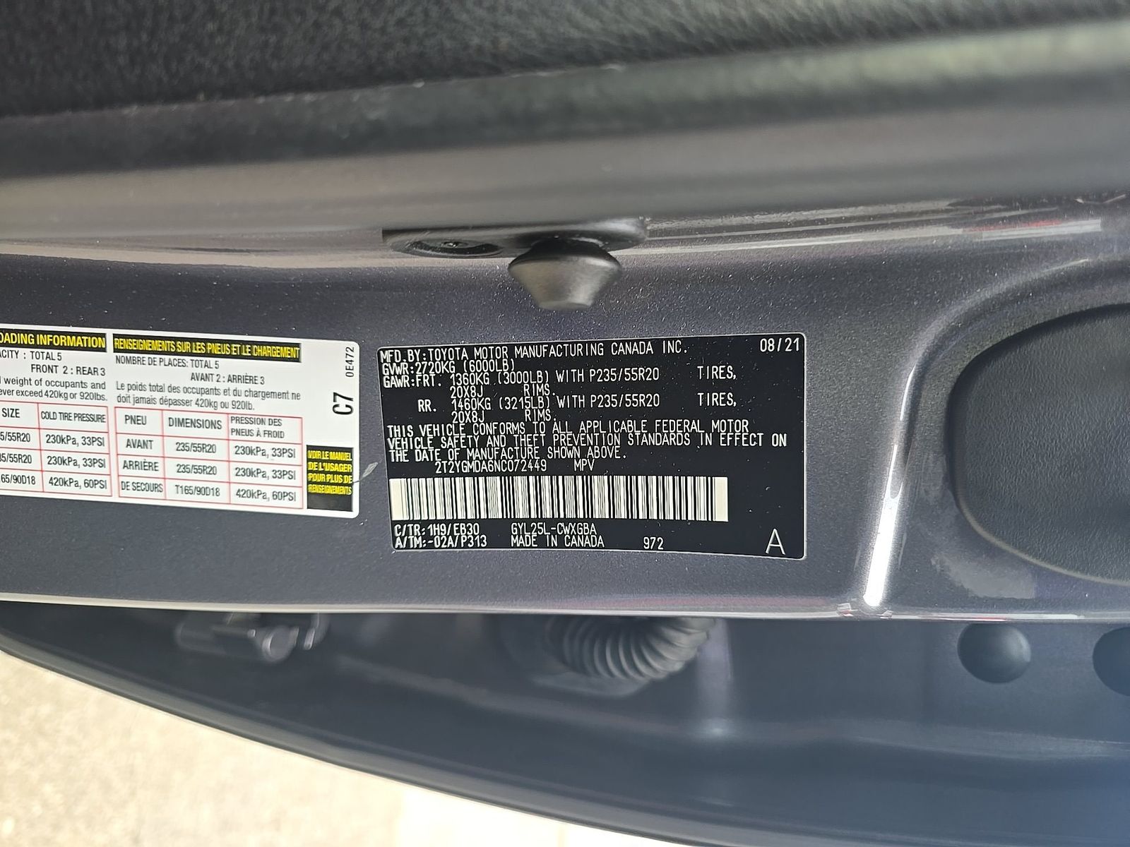2022 Lexus RX RX 450h F SPORT AWD