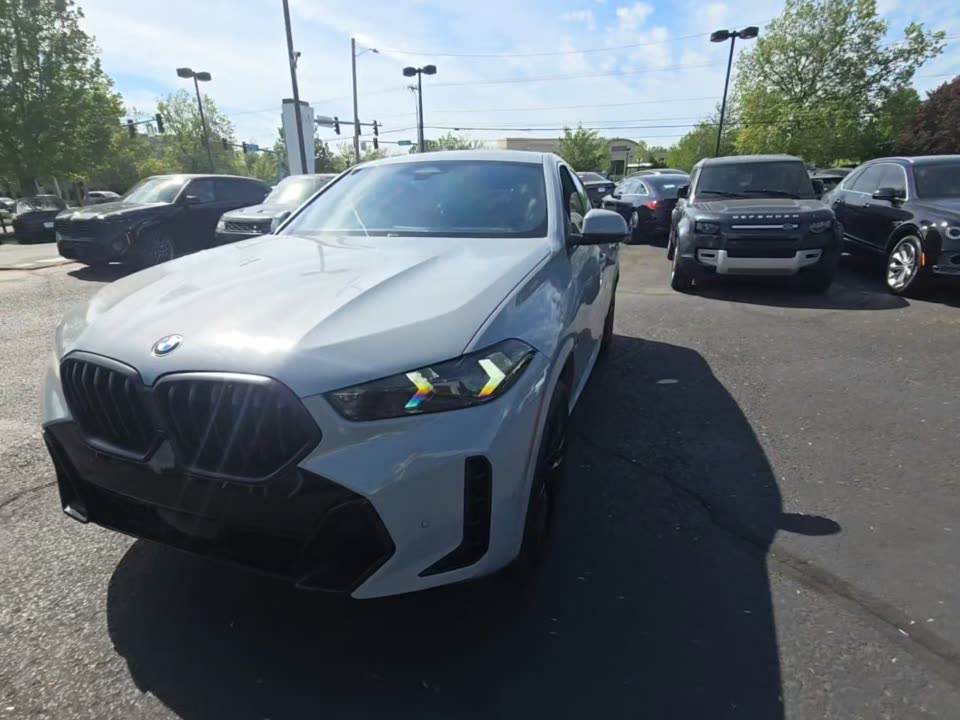 2025 BMW X6 Sports Activity Coupe xDrive40i