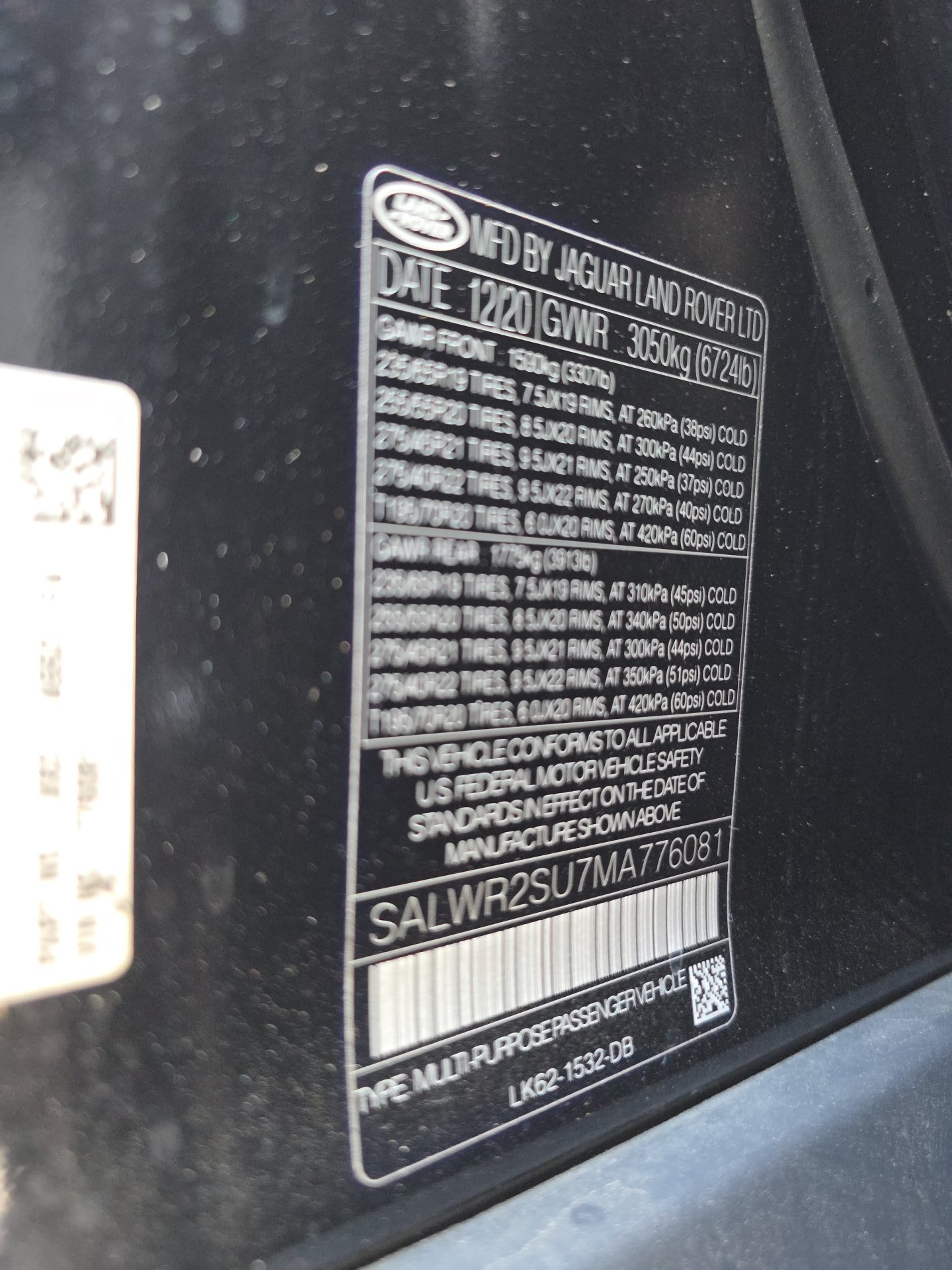 2021 Land Rover Range Rover Sport HSE Silver Edition FWD