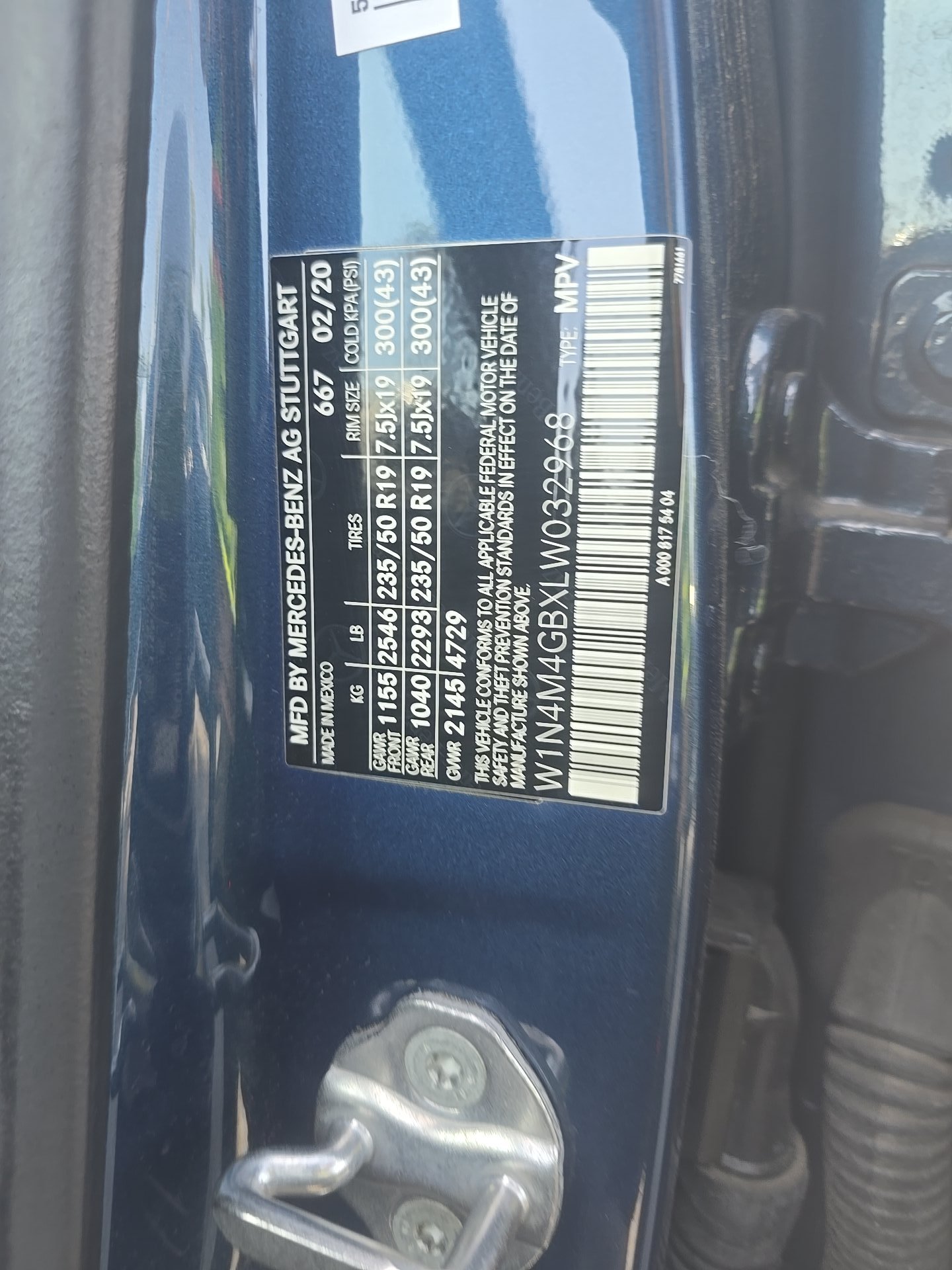 2020 Mercedes-Benz GLB GLB 250 FWD