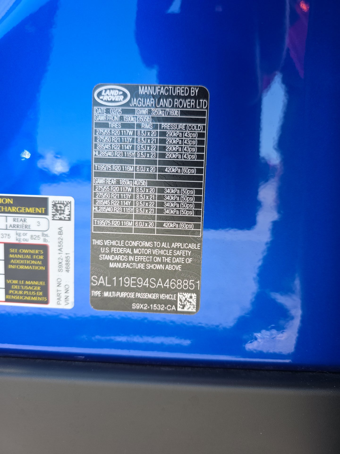 2025 Land Rover Range Rover Sport Autobiography AWD
