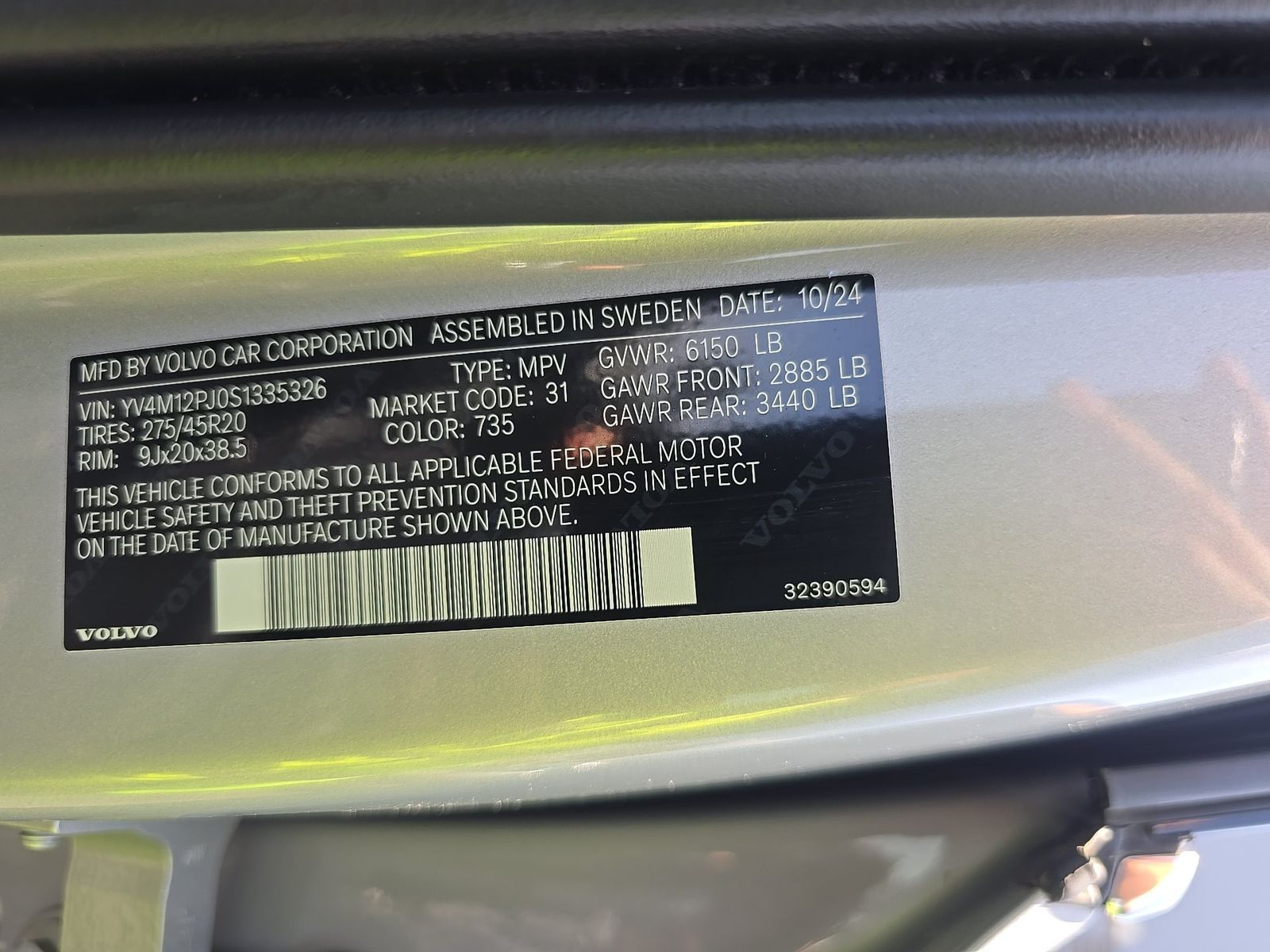 2025 Volvo XC90 B5 Core FWD