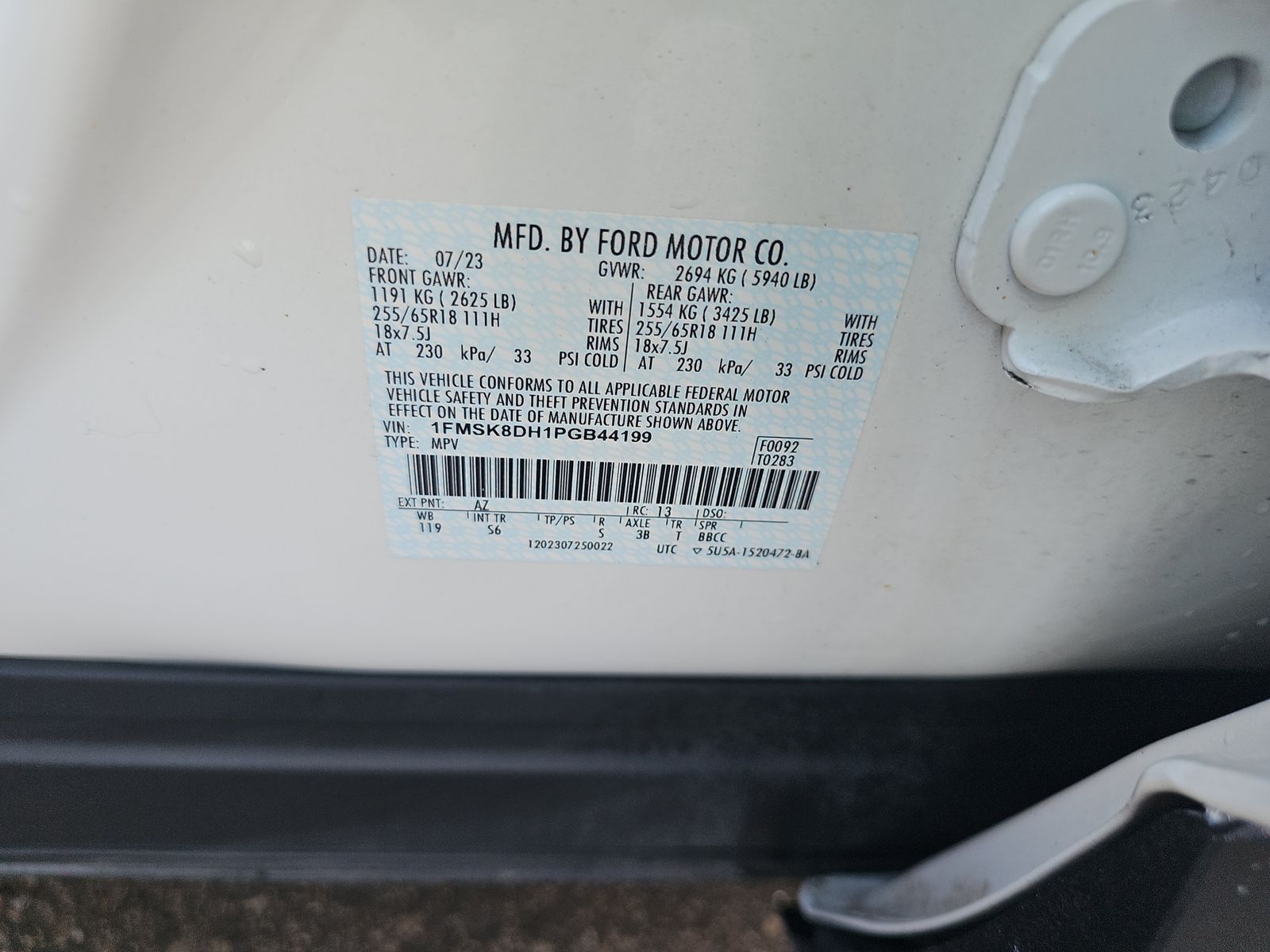 2023 Ford Explorer XLT AWD