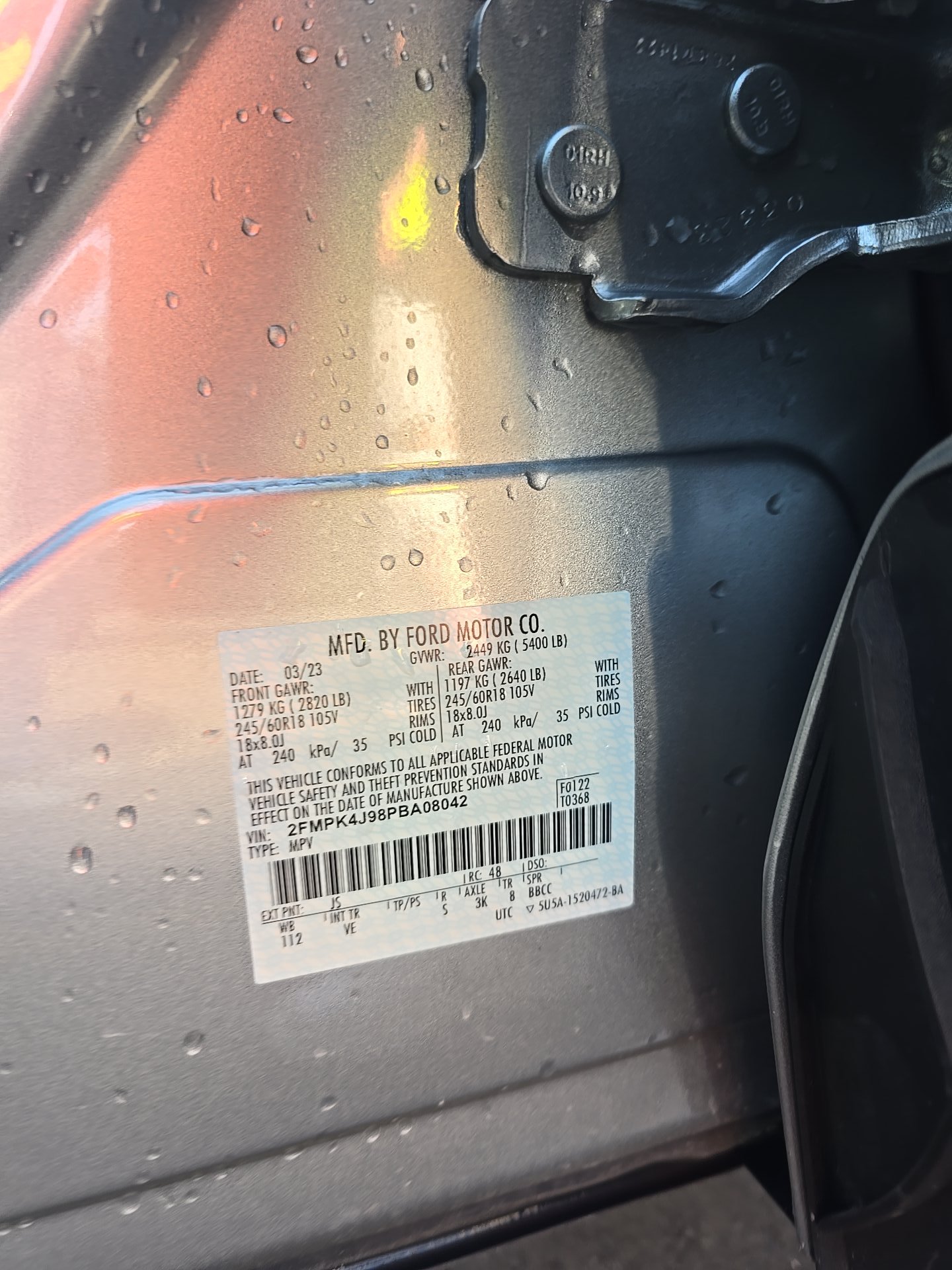 2023 Ford Edge SEL AWD