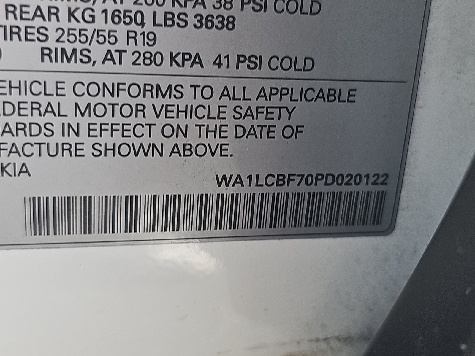 2023 Audi Q7 Premium Plus AWD