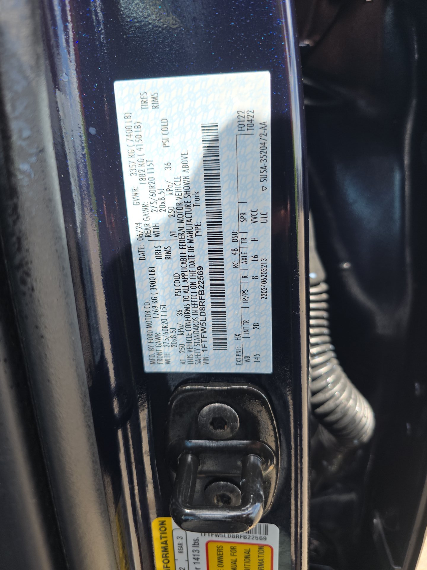 2024 Ford F-150 Hybrid Lariat AWD