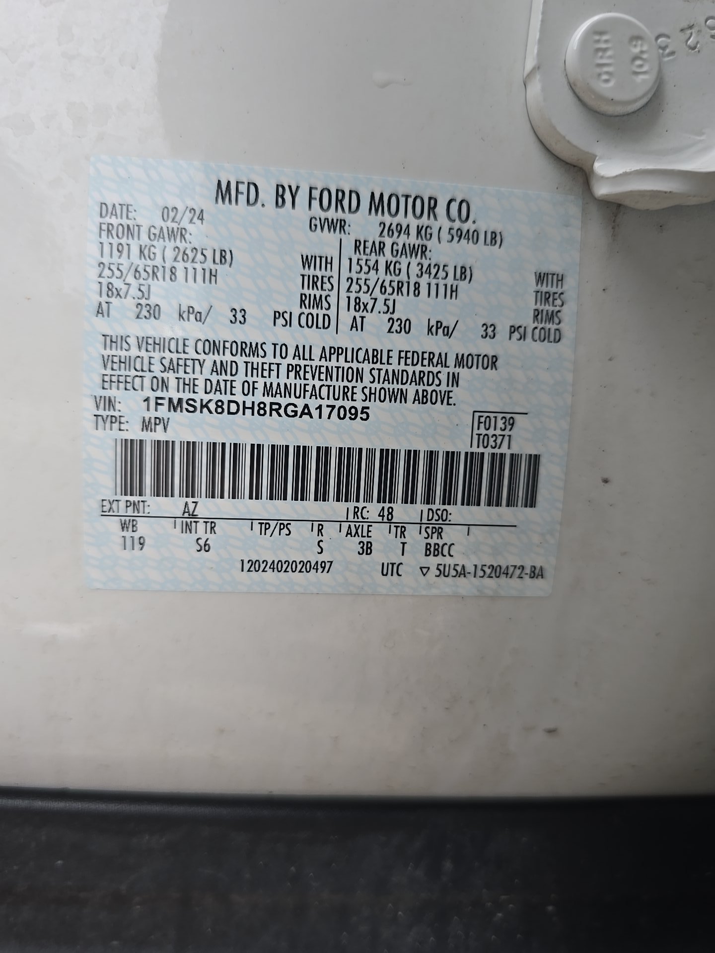 2024 Ford Explorer XLT AWD