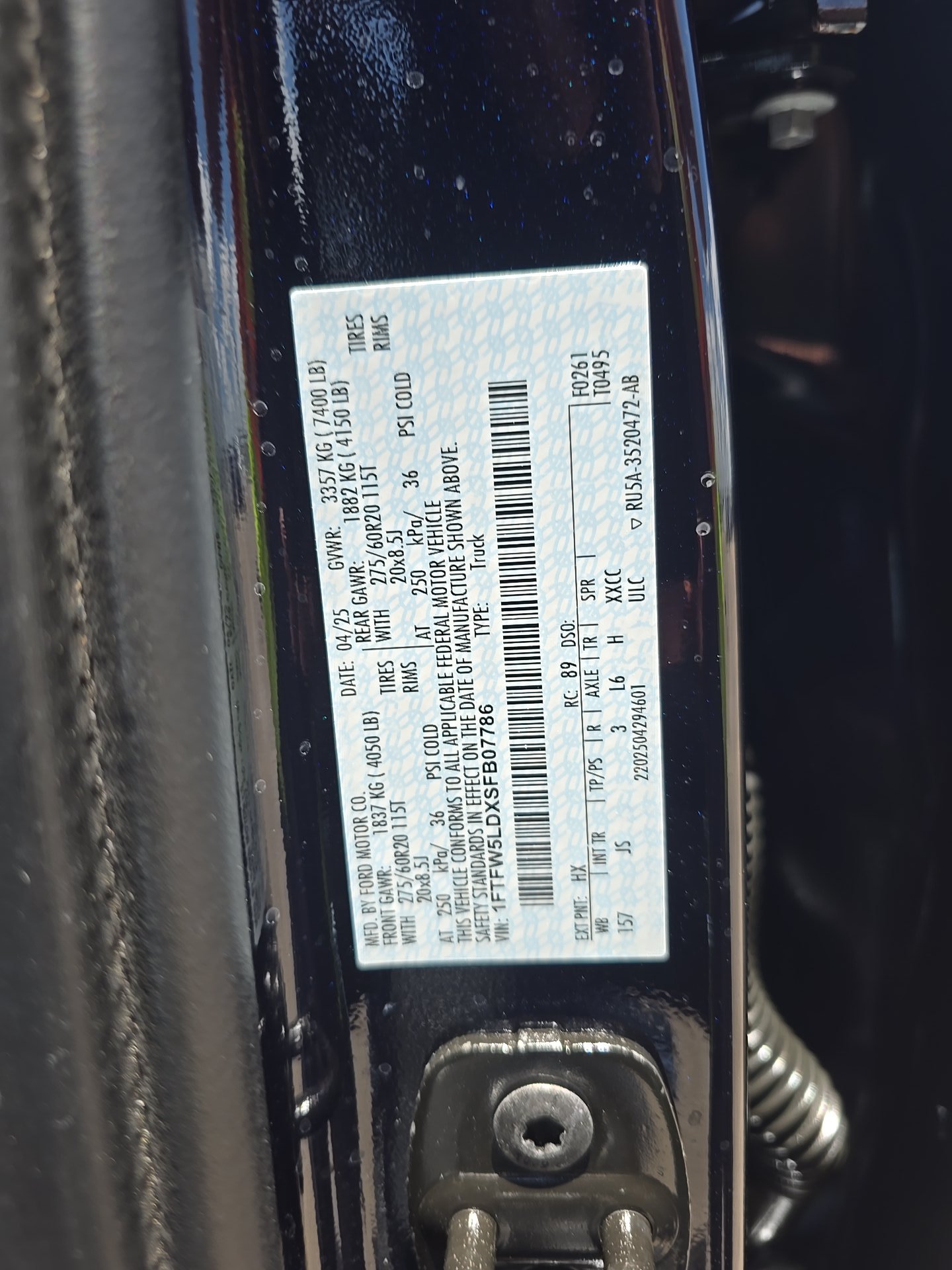 2025 Ford F-150 Hybrid Lariat AWD