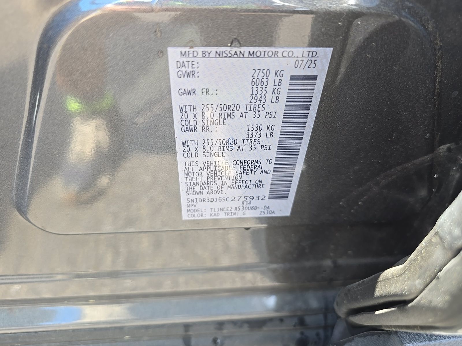2025 Nissan Pathfinder Platinum AWD