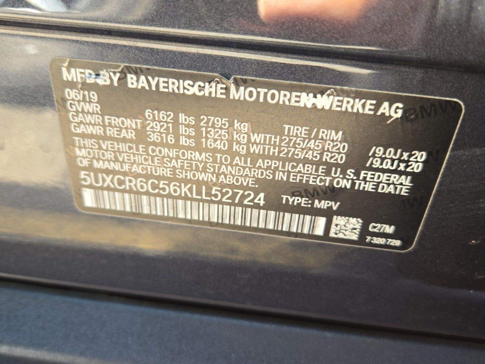 2019 BMW X5 xDrive40i AWD