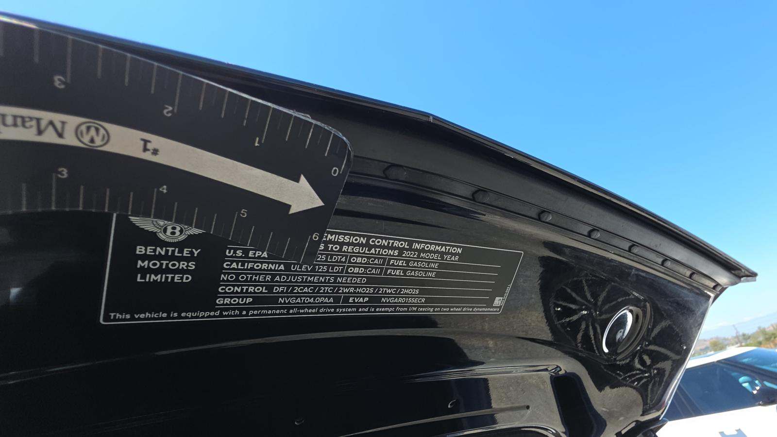 2022 Bentley Bentayga V8 AWD