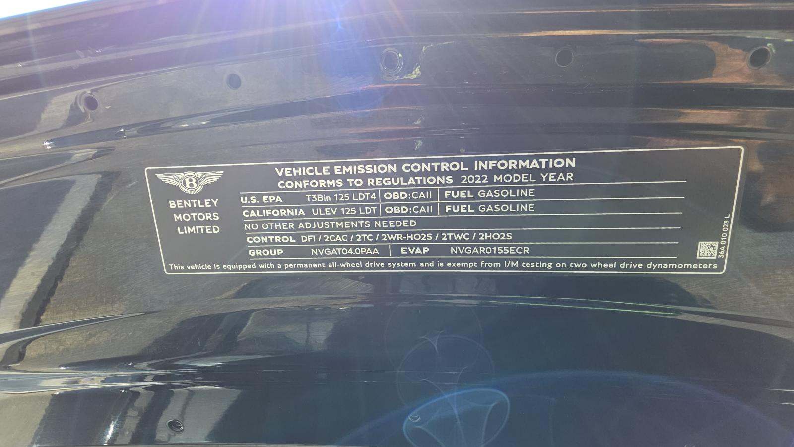 2022 Bentley Bentayga V8 AWD
