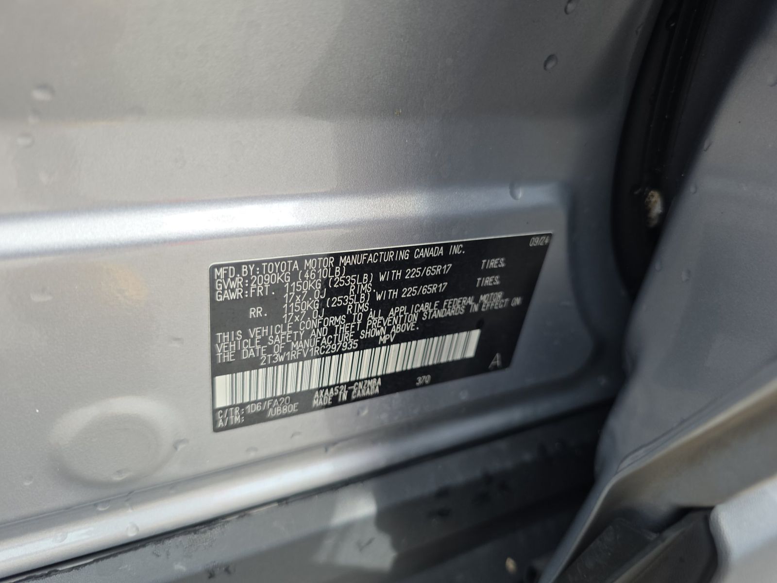 2024 Toyota RAV4 XLE FWD