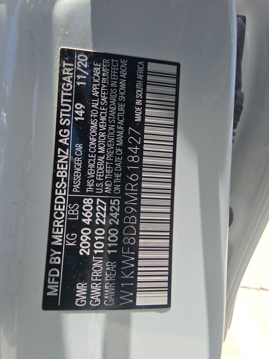 2021 Mercedes-Benz C-Class C 300 RWD