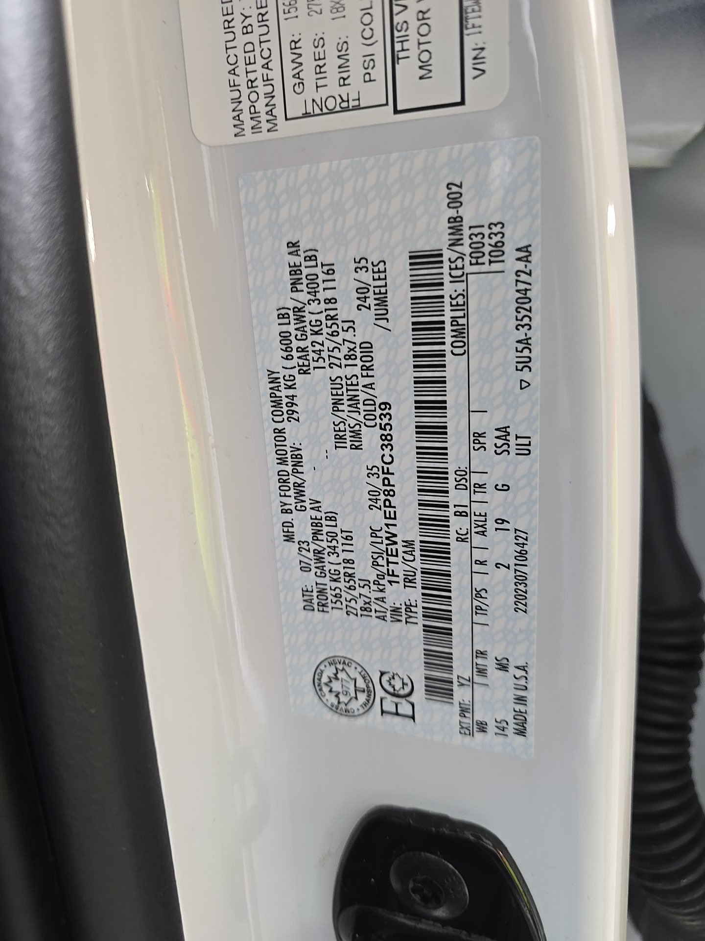2023 Ford F-150 XLT AWD