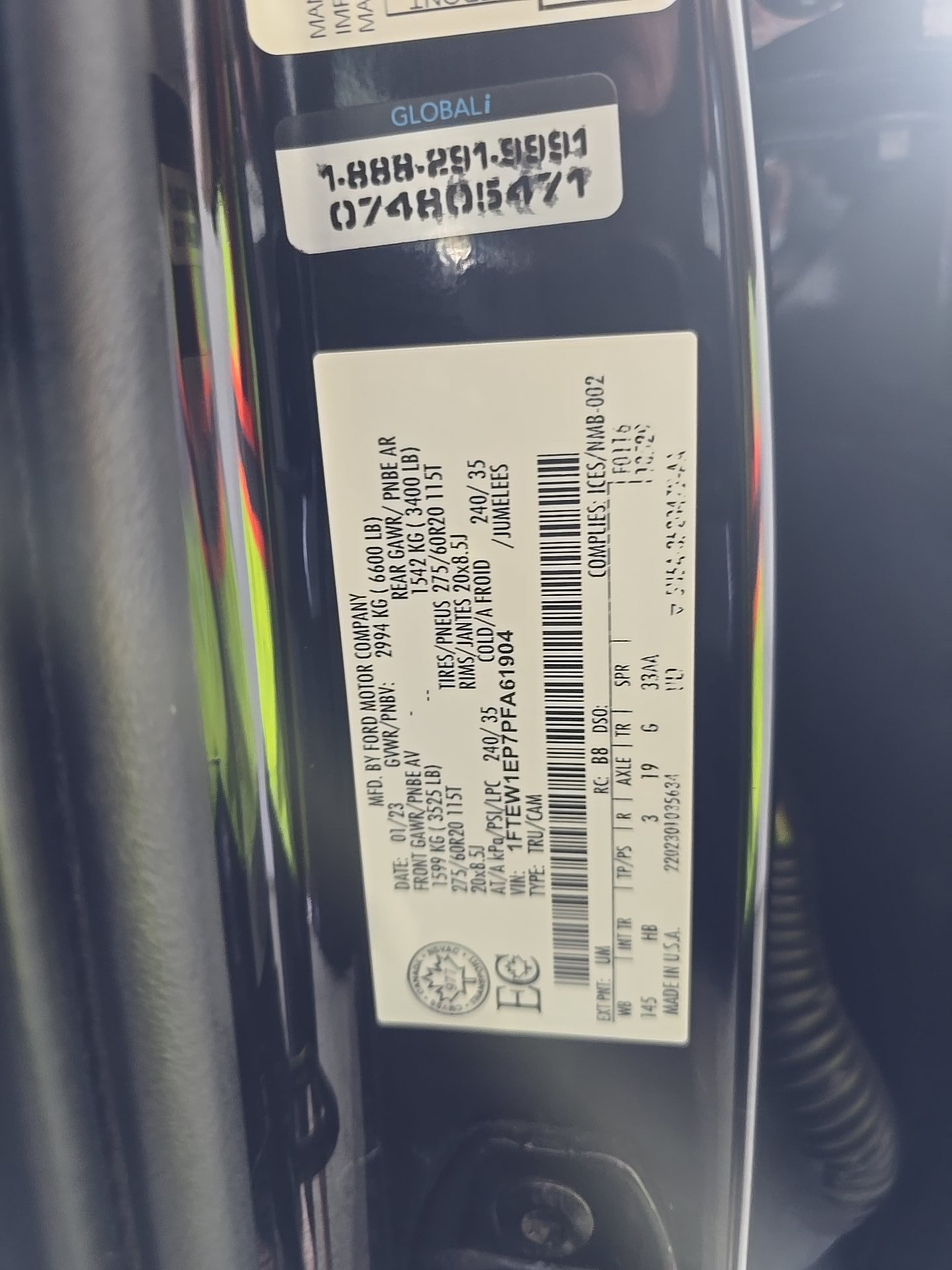 2023 Ford F-150 Lariat AWD