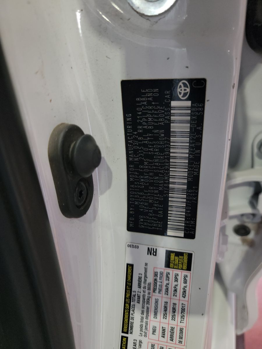 2024 Toyota Corolla Nightshade Edition FWD