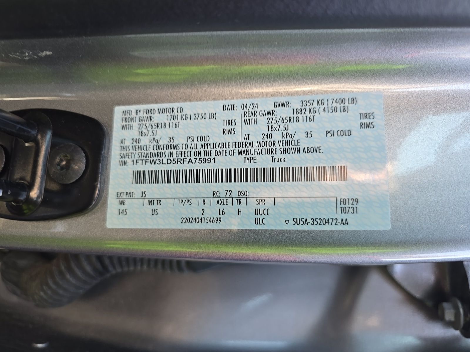 2024 Ford F-150 Hybrid XLT AWD