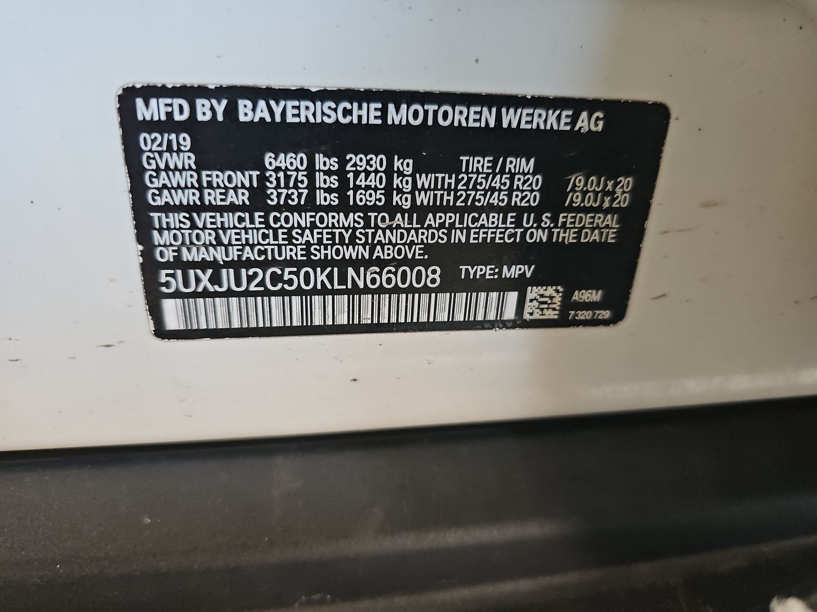2019 BMW X5 xDrive50i AWD