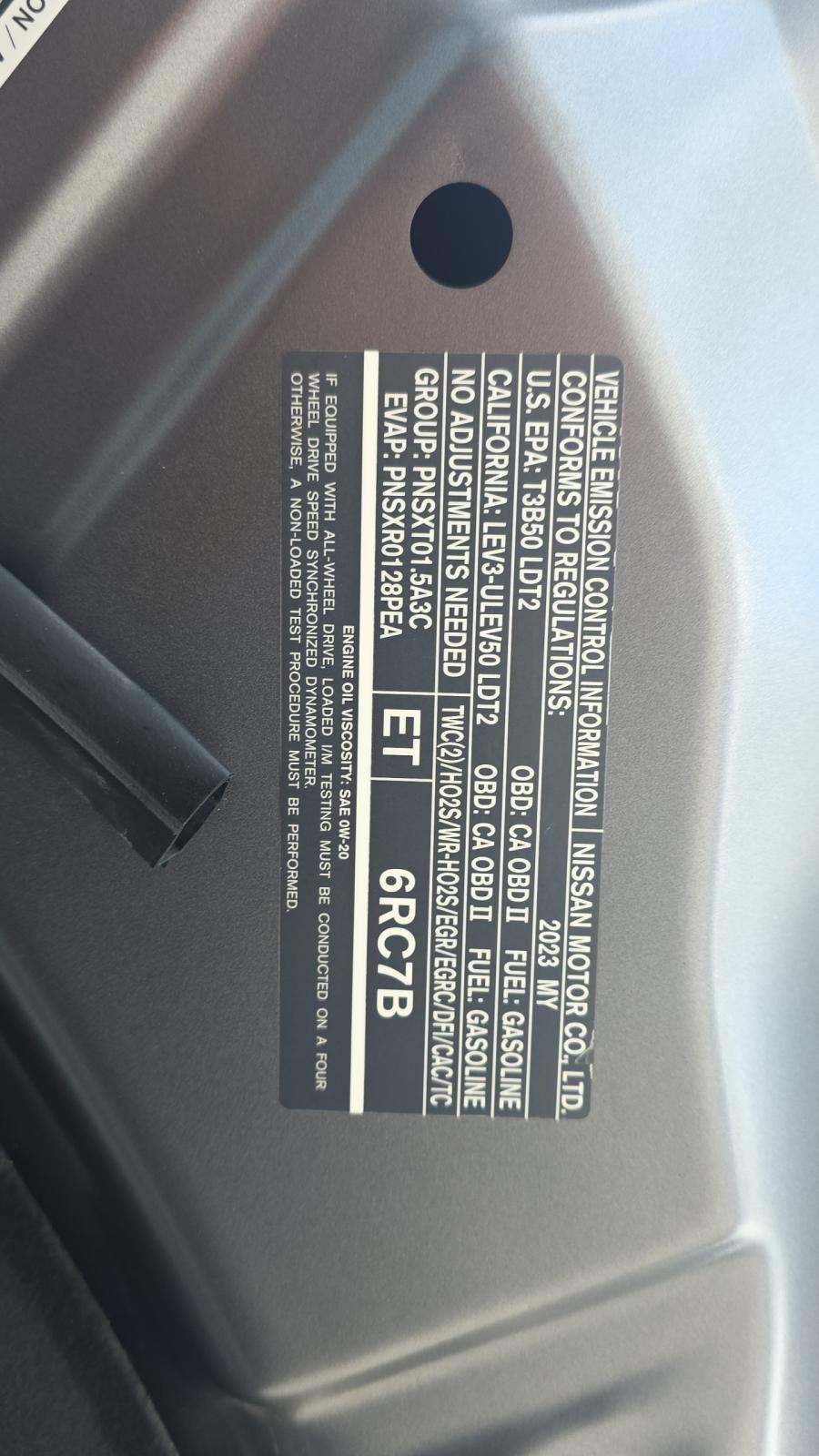 2023 Nissan Rogue SV FWD