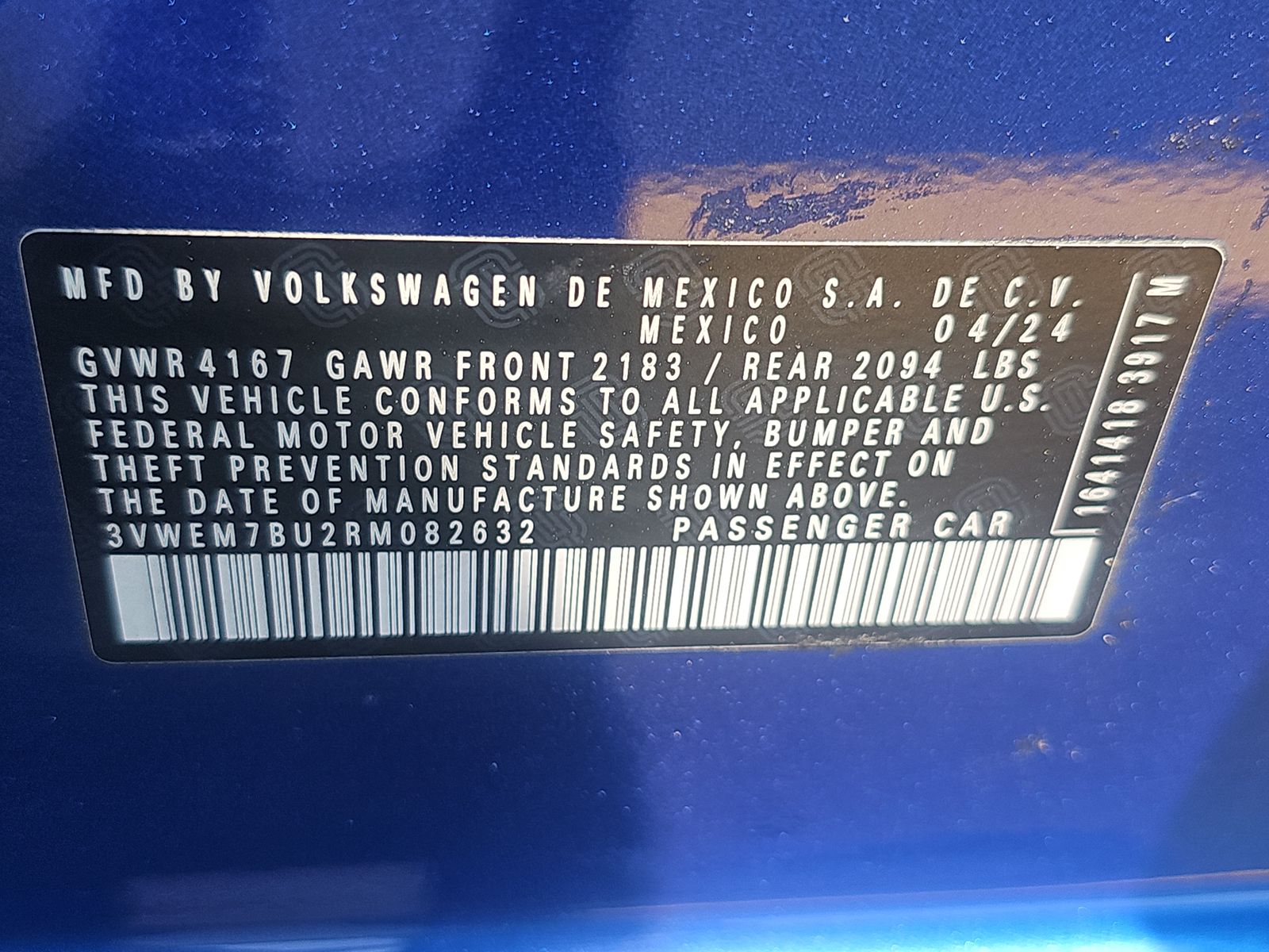 2024 Volkswagen Jetta 1.5T SE FWD
