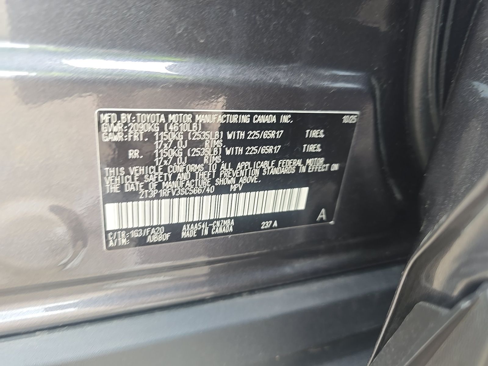 2025 Toyota RAV4 XLE AWD
