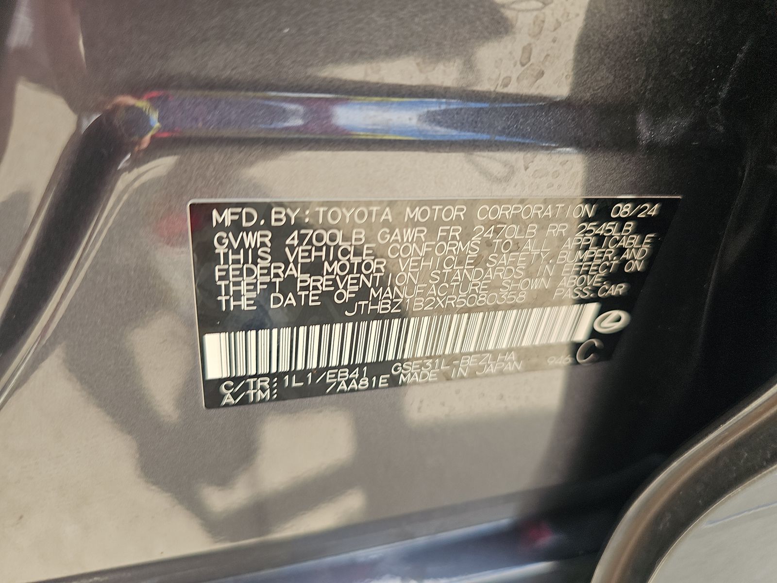 2024 Lexus IS IS 350 F SPORT Design RWD