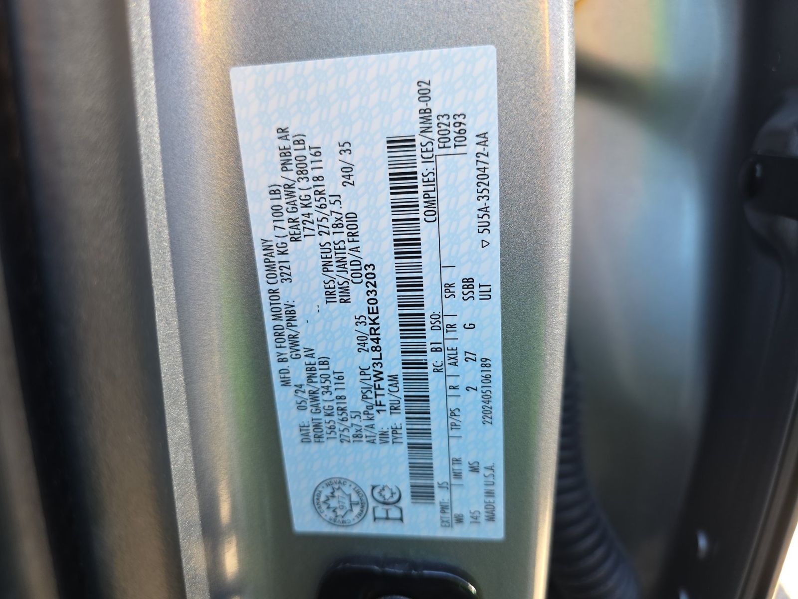2024 Ford F-150 XLT AWD